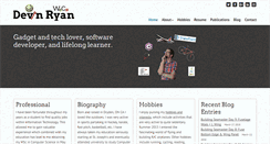Desktop Screenshot of dwcryan.com